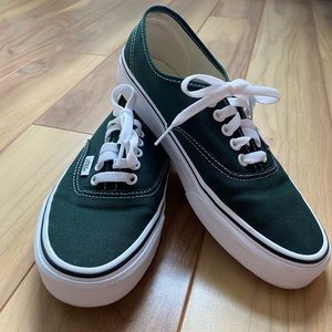 Dark Green Vans